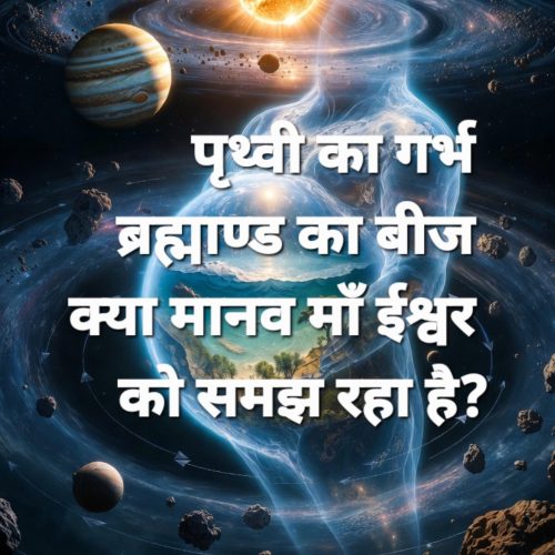  पृथ्वी: एक ‘गर्भ नियम ग्रह’ (The Womb-Law Planet)