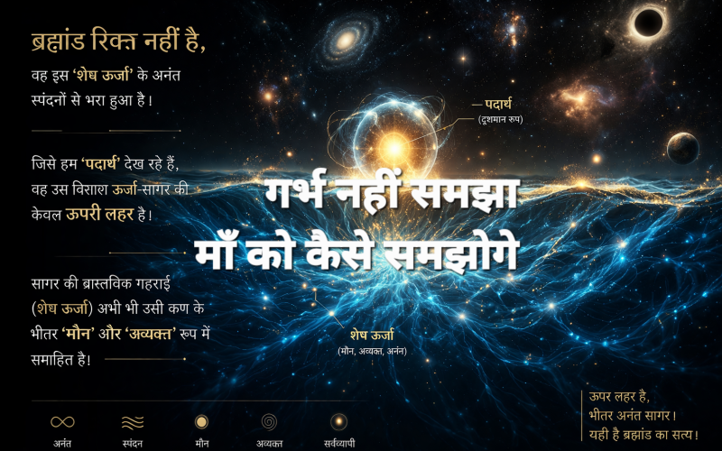 कण का सत्य: ऊर्जा का अक्षय कोष (The Eternal Reservoir